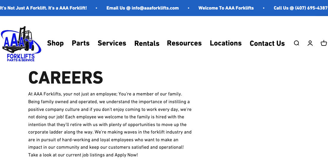 AAA Forklifts